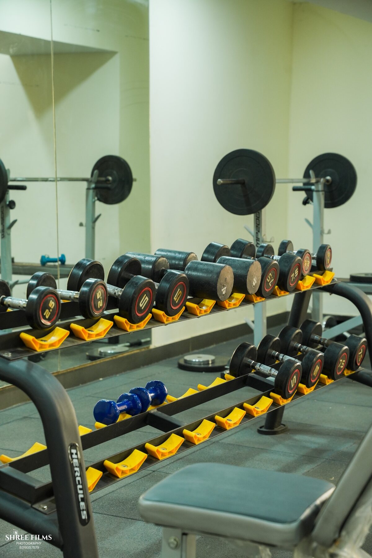 Fitness gym at Shiva Enclave Phase I