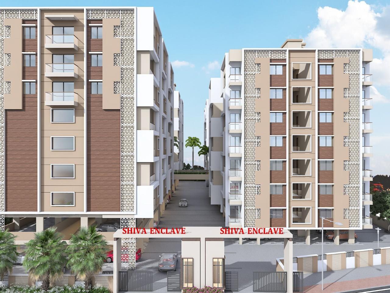 Shiva Enclave — Phase II — Rendered front elevation
