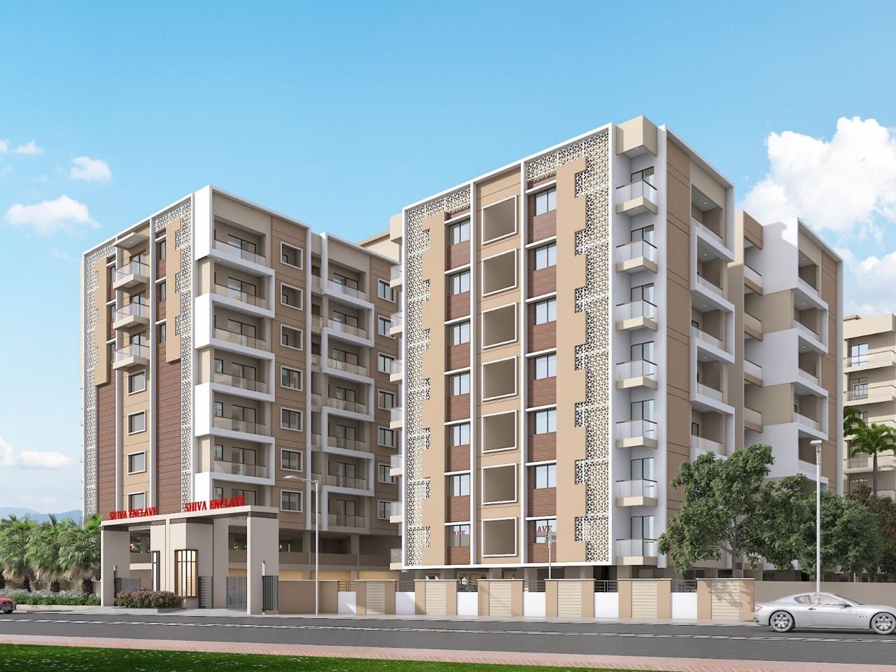 Shiva Enclave — Phase II — Rendered residential exterior